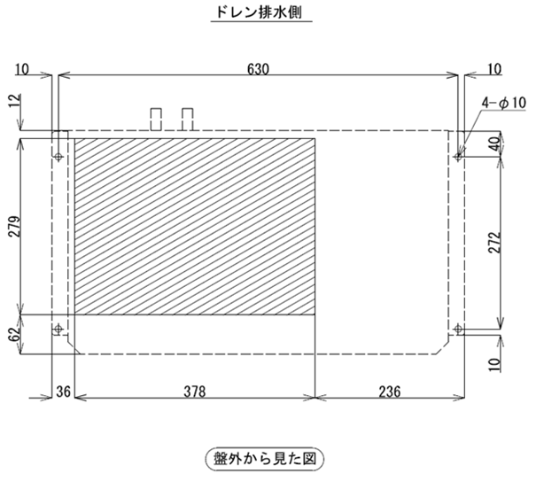 ENC-AR1120EX-SUS-2 取付加工図