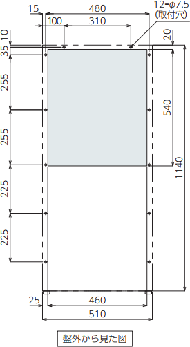 ENC-AS2000HDS 取付加工図